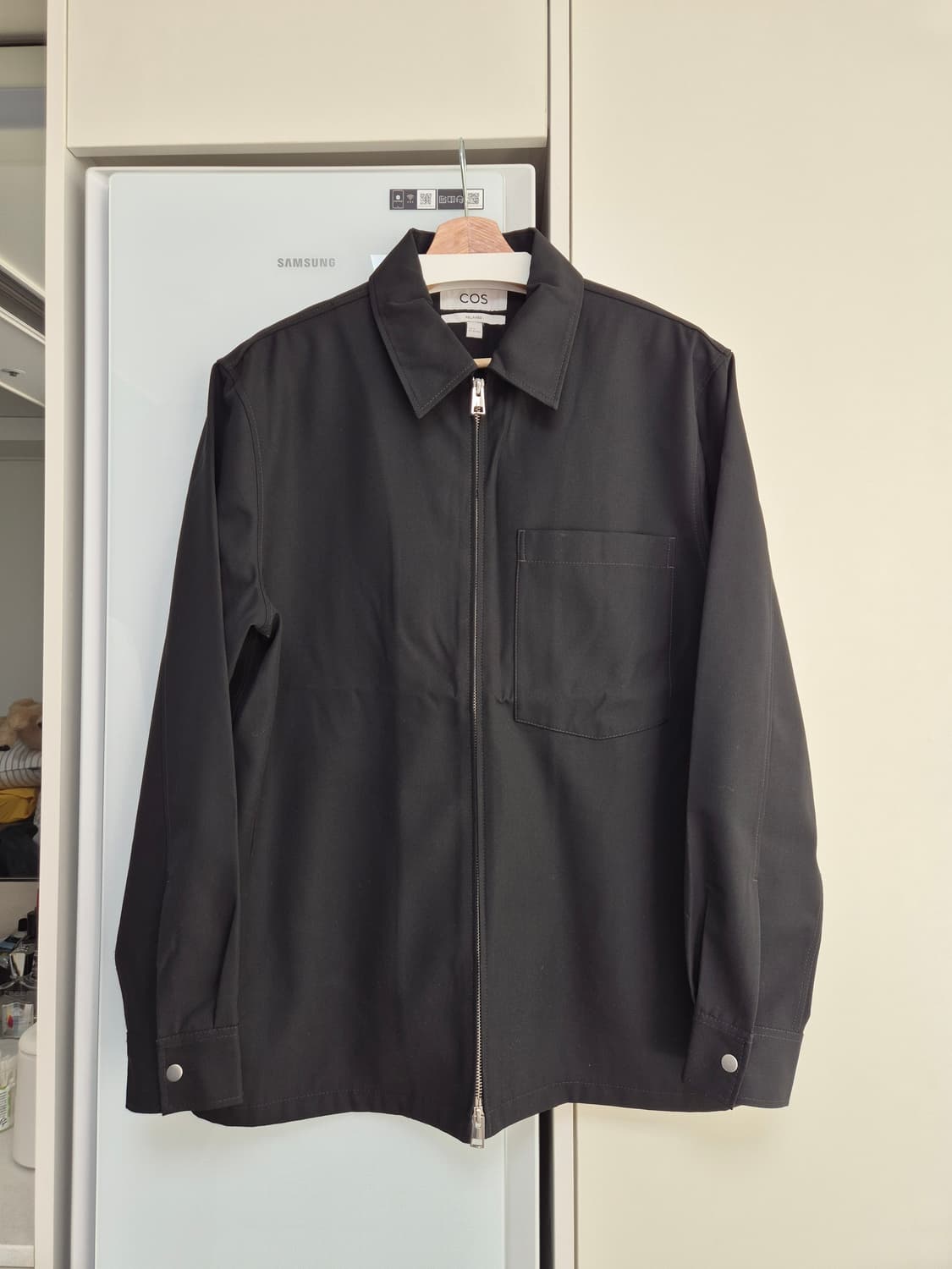 COS 코스 남성 저지 집업 릴랙스드핏 M 상품이미지1