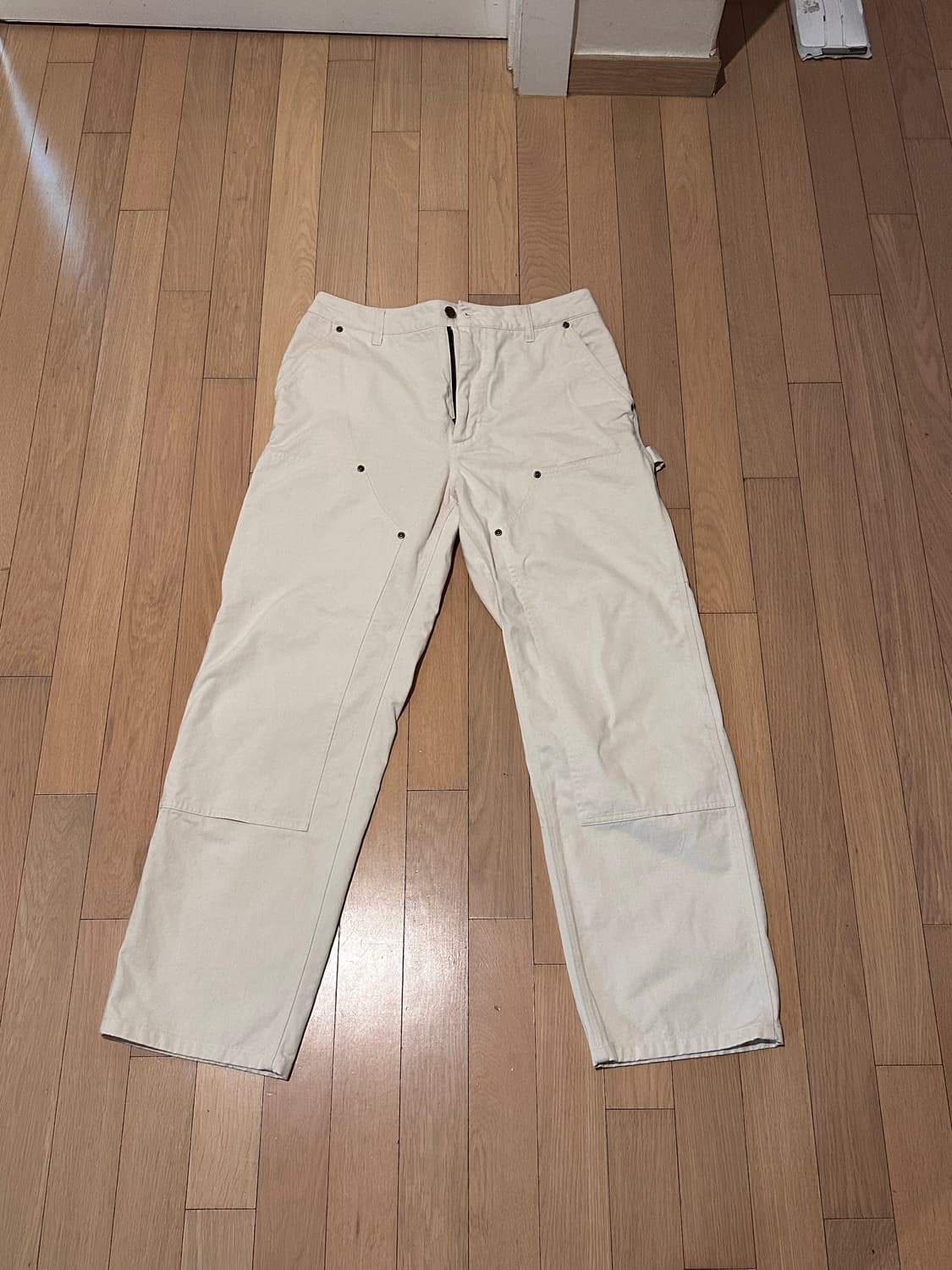 벌스데이수트 더블니팬츠 네추럴색상 M사이즈 상품이미지1