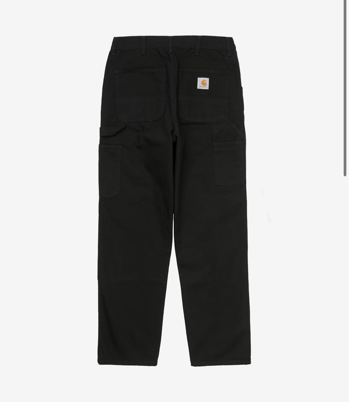 칼하트 더블 니 디어본 블랙 린스드 팬츠 상품이미지1