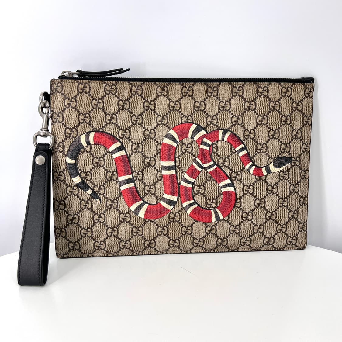 구찌 스네이크 GG 수프림 클러치백 (473904) 상품이미지2