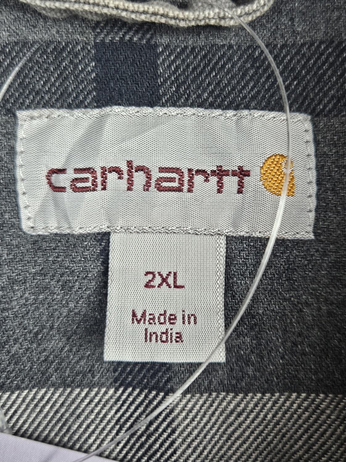 칼하트 캔버스 헤비 플란넬 워크 셔츠 자켓 ( 2XL ) / 10450 상품이미지8