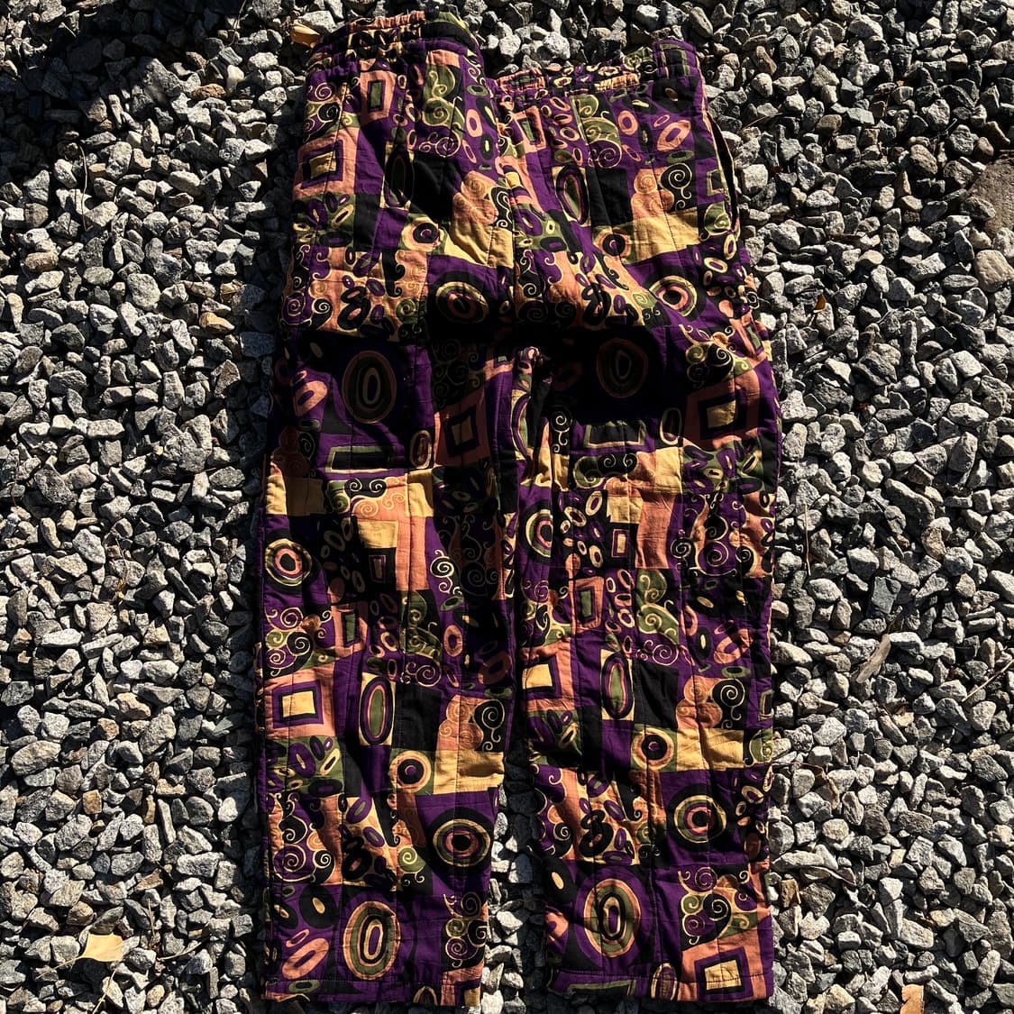 일본 빈티지 패턴바지(실측확인) 상품이미지5