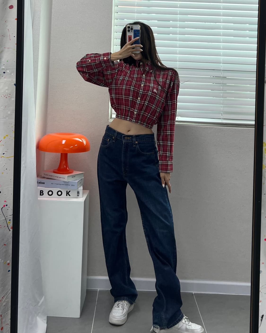 (WOMEN)버버리 크롭 셔츠-M1437 상품이미지7