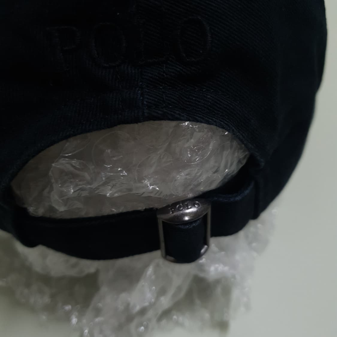 OS) 폴로 랄프로렌 신형 클래식 빅포니 로고 볼캡 모자 올블랙 상품이미지6