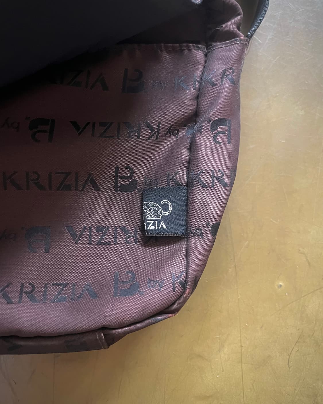 1990s Krizia Old Crossbody Lettering Bag 상품이미지4