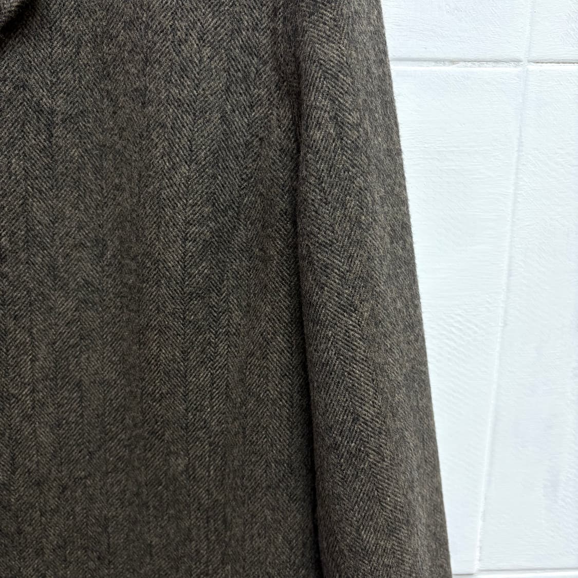 MAXMARA MARINA RINALDI 울앙고라 헤링본 자켓  상품이미지6