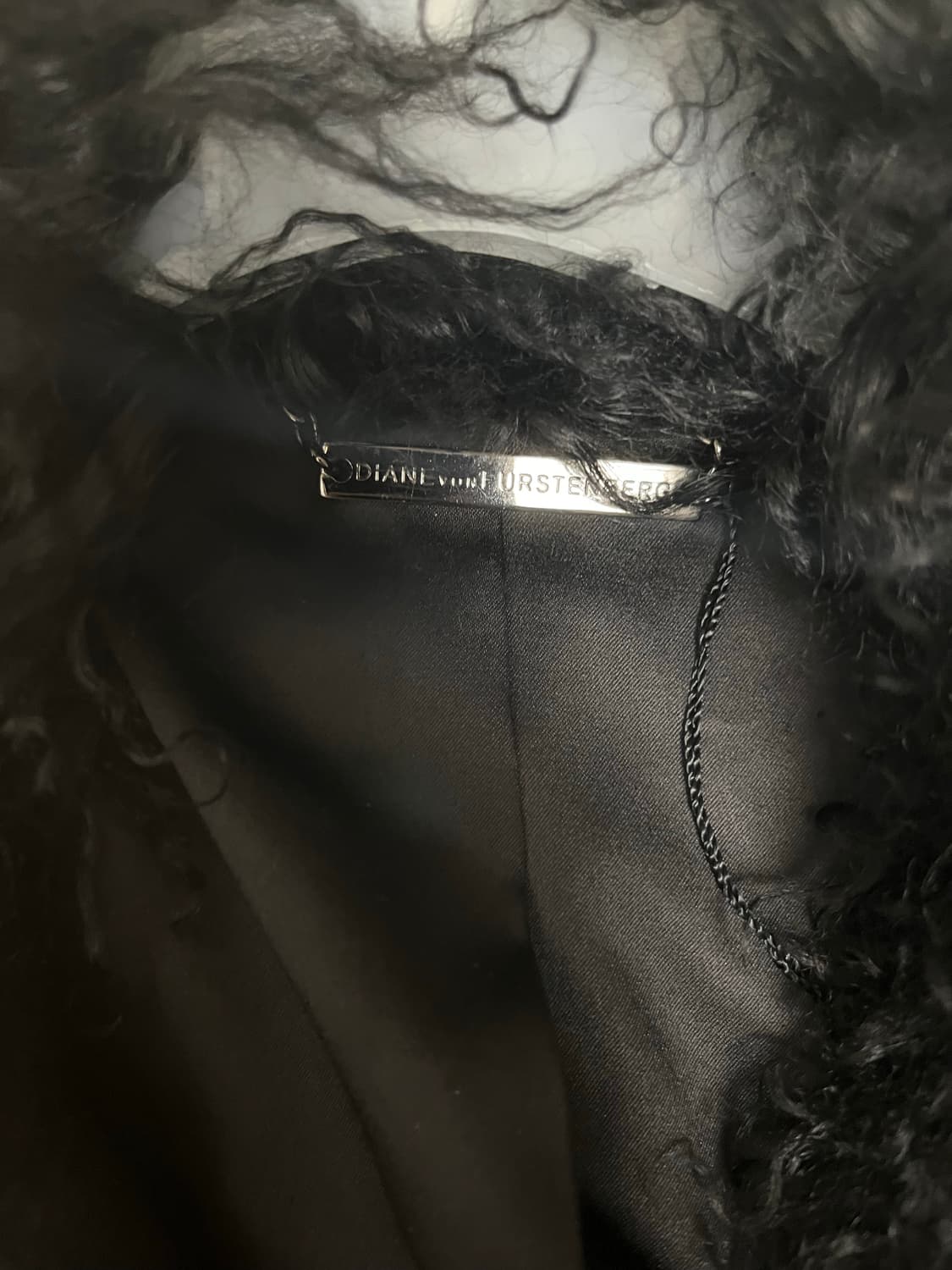 Diane von furstenberg 몽골리안 퍼 코트 상품이미지3