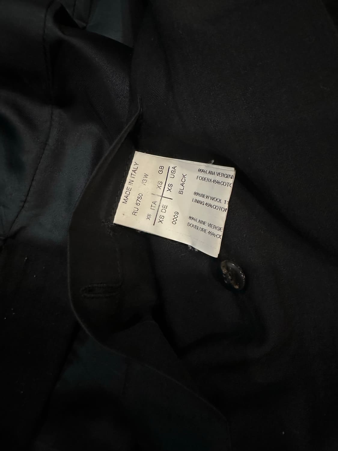 릭오웬스 나이프 블레이저 상품이미지3