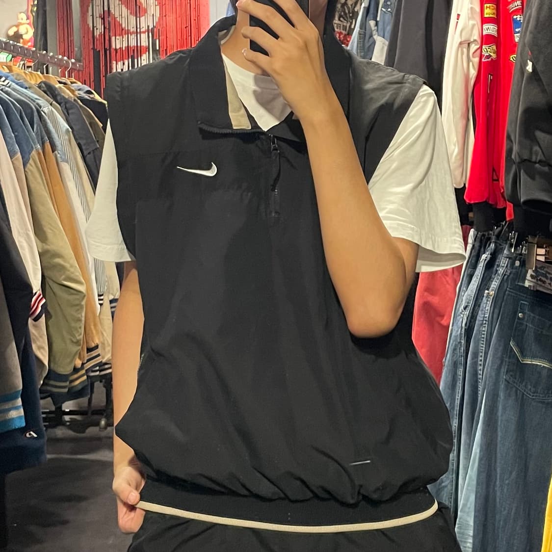 [IM] NIKE 나이키 블랙 웜업(조끼 가능) 상품이미지7