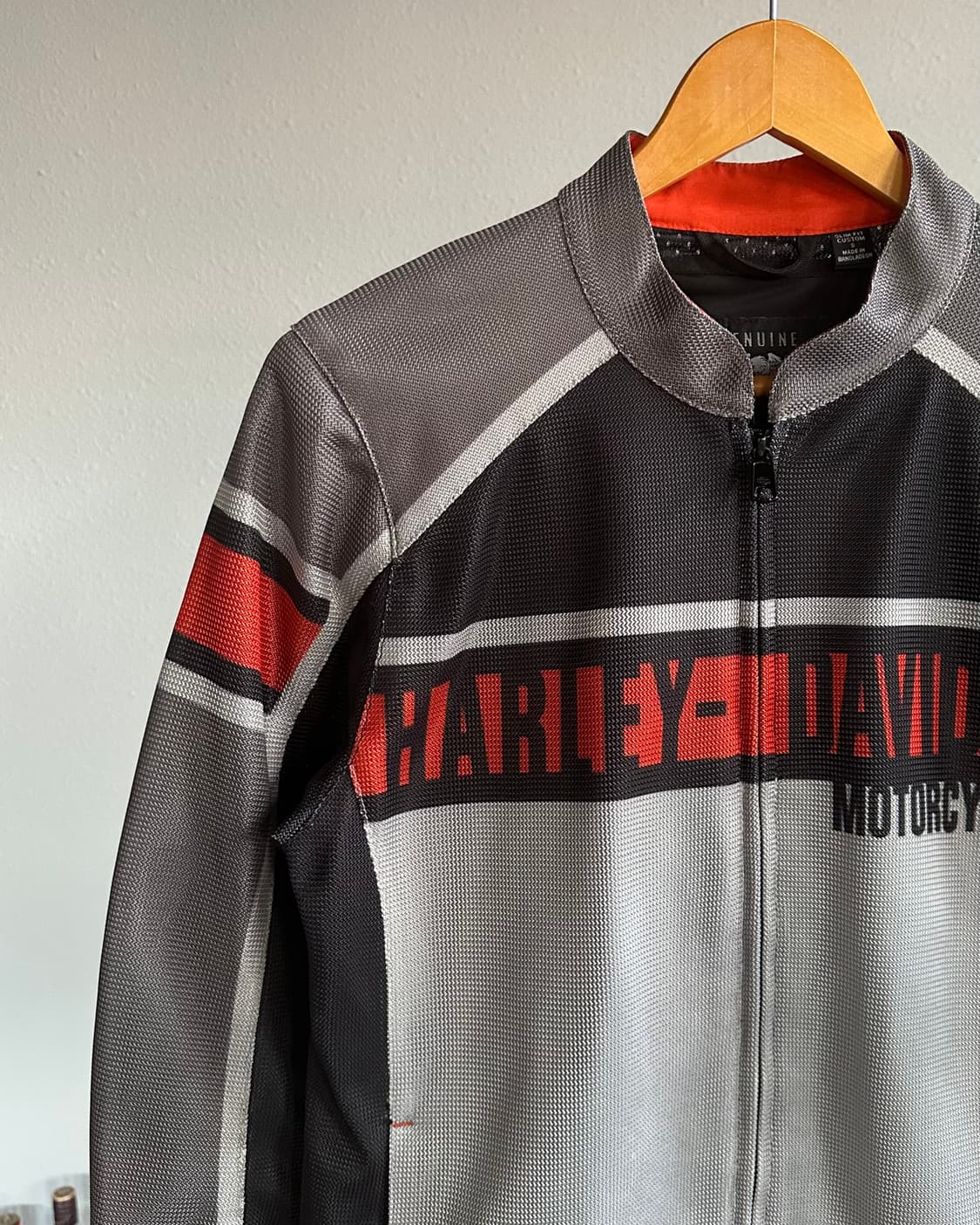 [S]할리데이비슨 모터싸이클 메쉬 라이더 자켓 상품이미지3