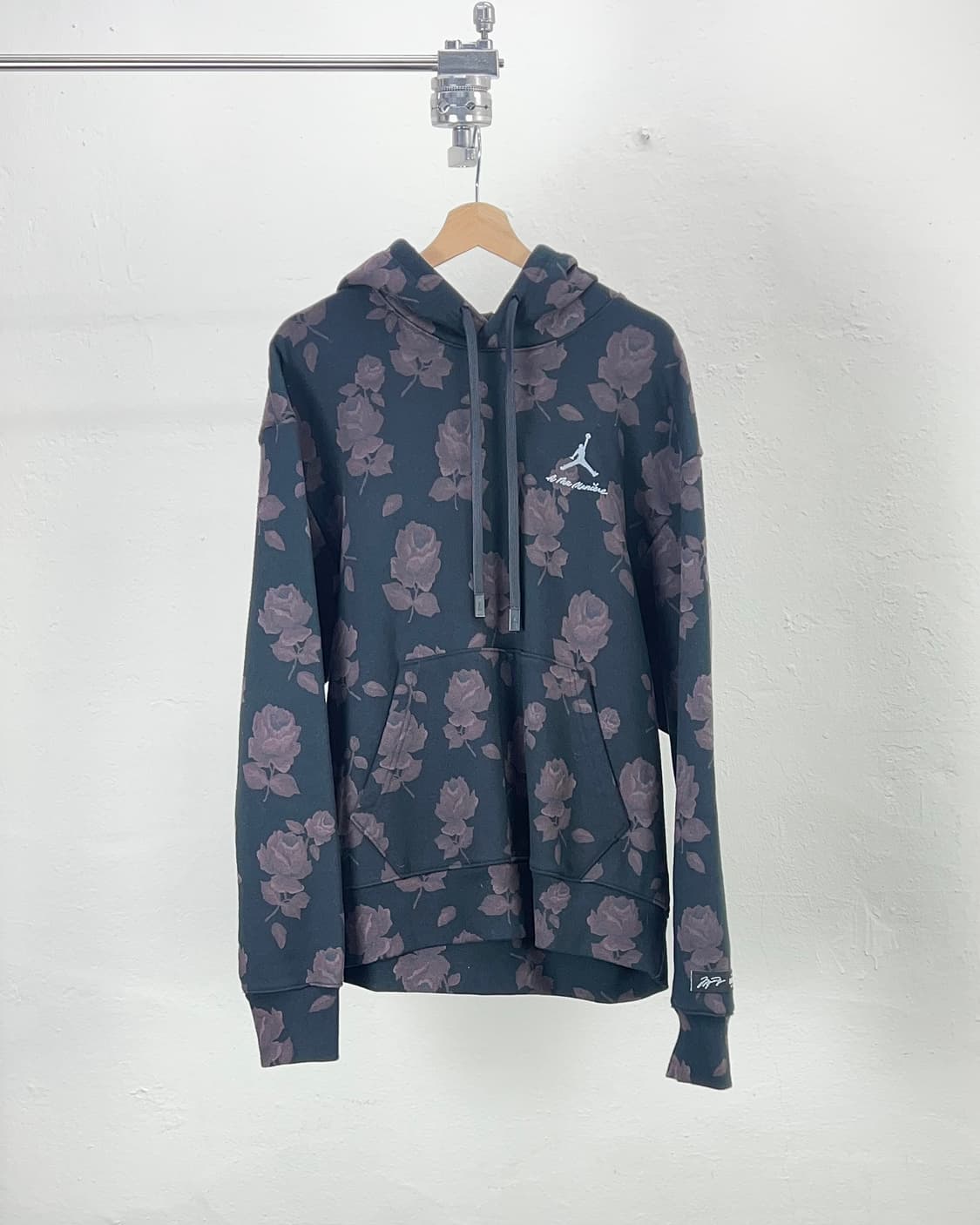 조던 x 아 마 마니에르 올 오버 프린트 플리스 후드 블랙 상품이미지1