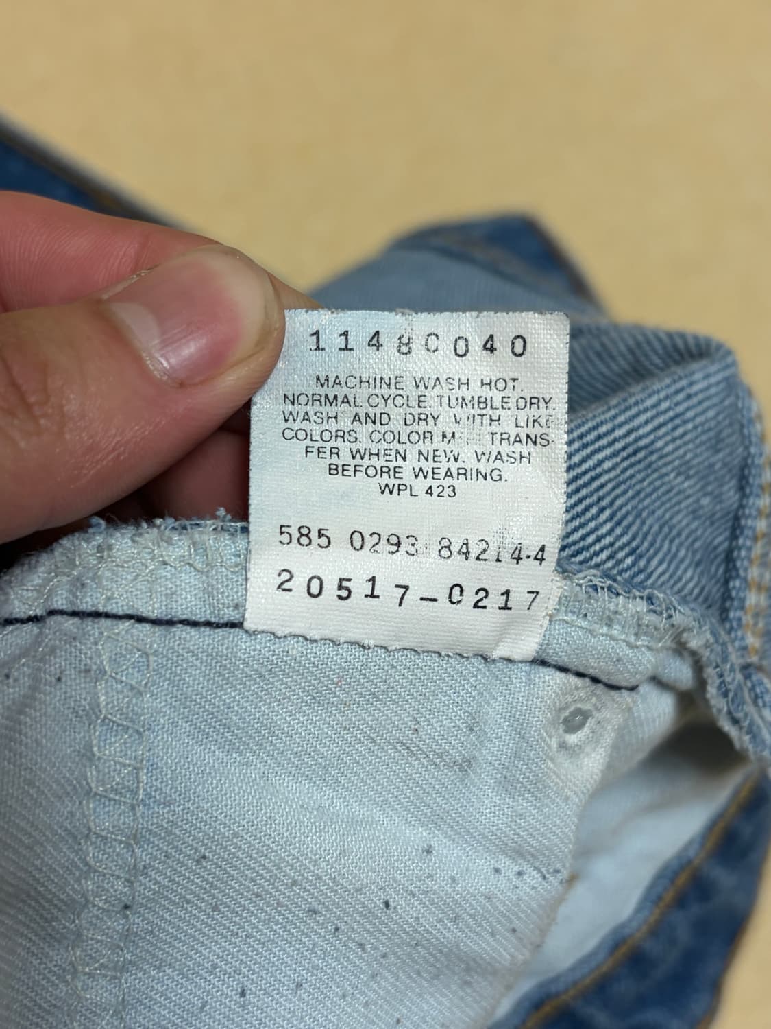 Levi’s 90s usa 517 orange tab 상품이미지7