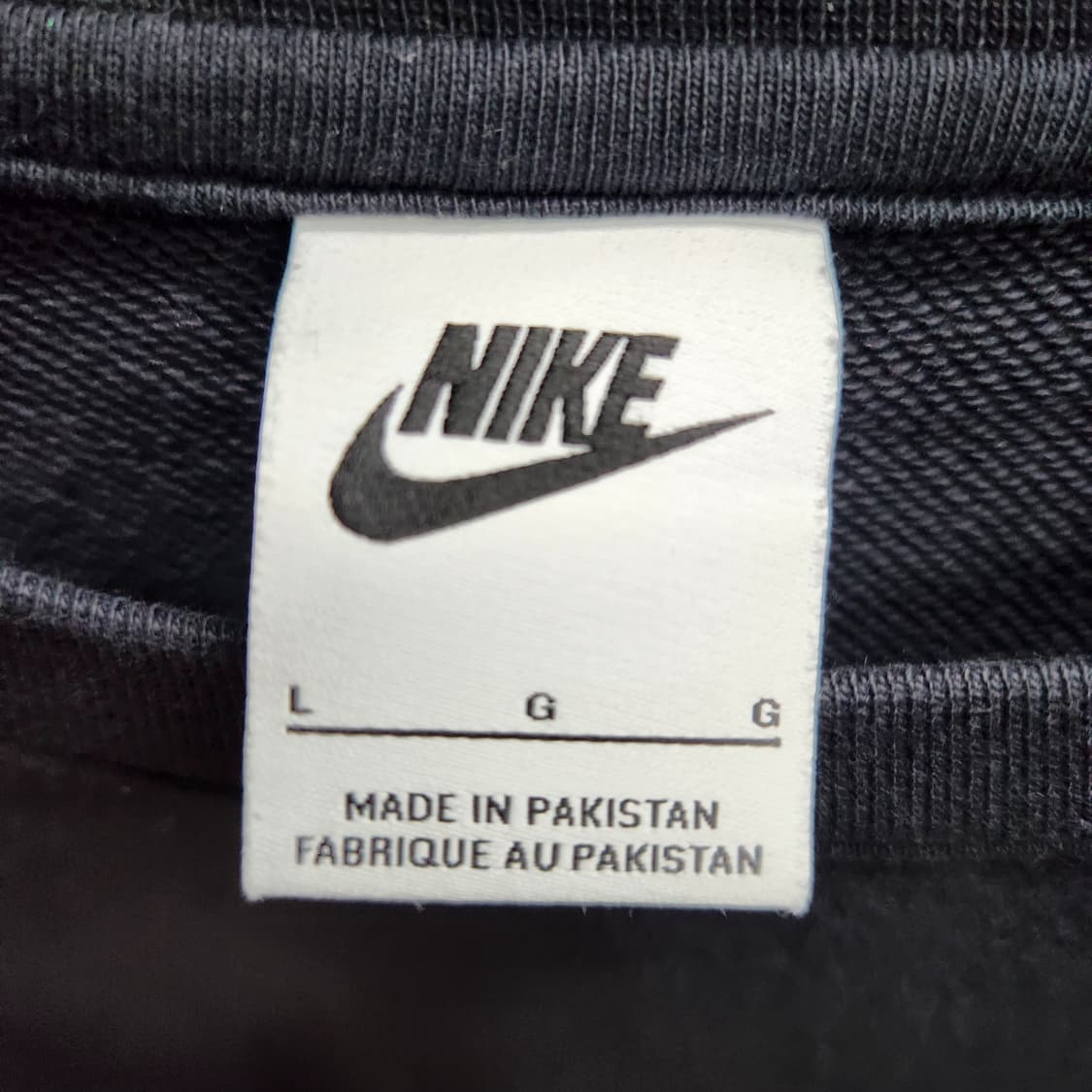 나이키 멀티 스우시 로고자수 맨투맨 L(XL) 남여공용 상품이미지5