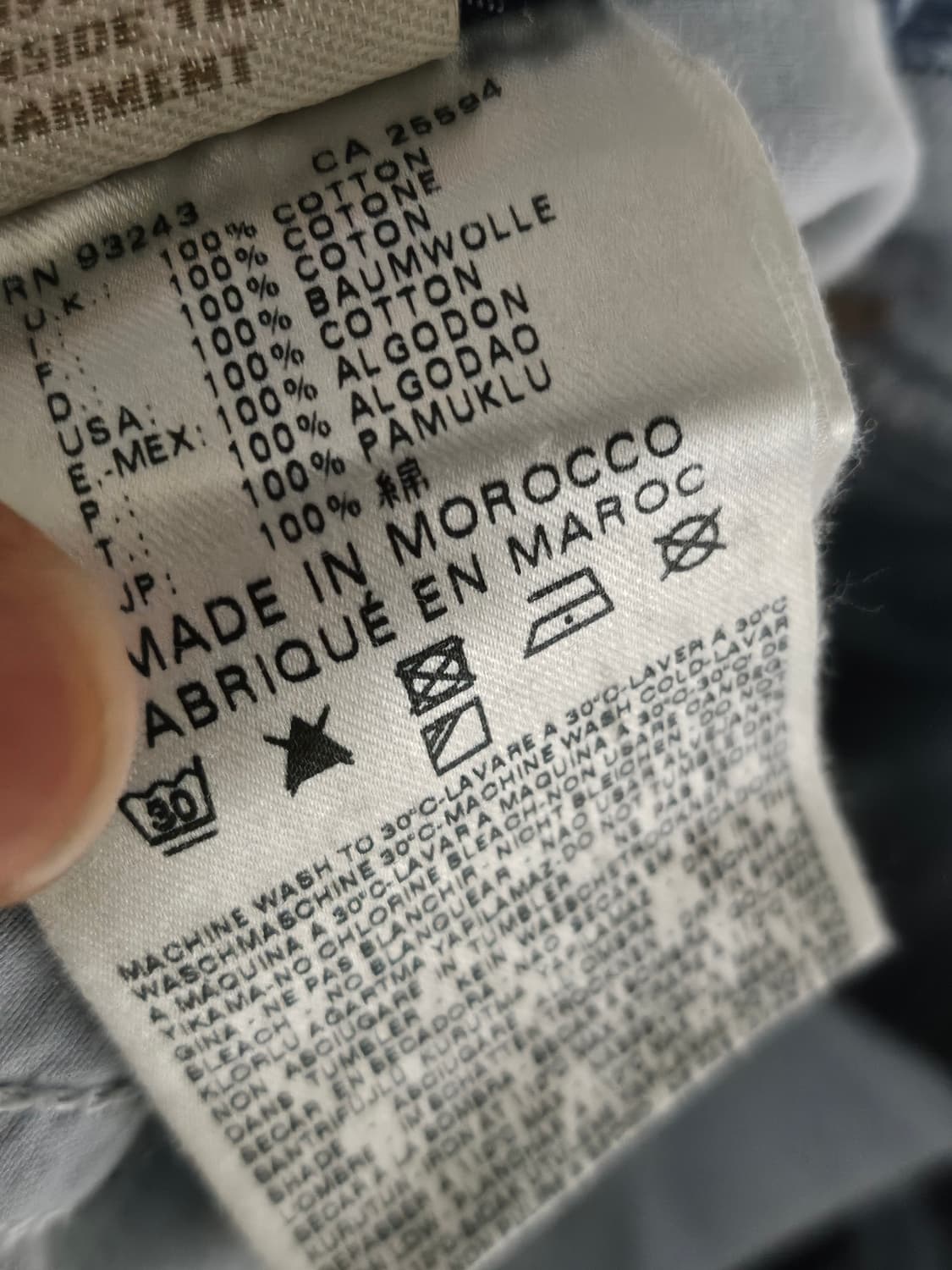 디젤 워싱 스트레이트 진 데님팬츠 33 상품이미지6