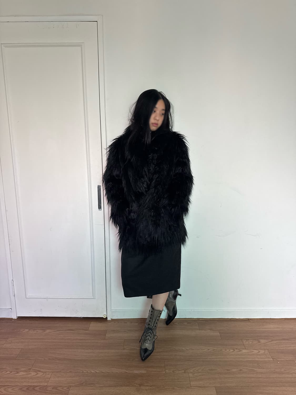faux fur jacket 상품이미지5