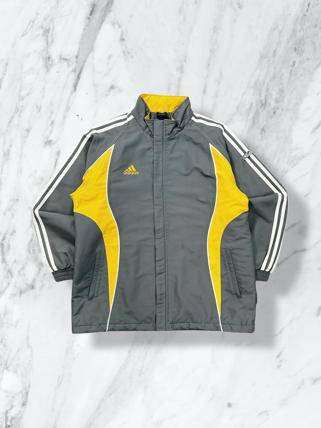아디다스 올드스쿨 옐로우 태권도 바람막이 점퍼  상품이미지1