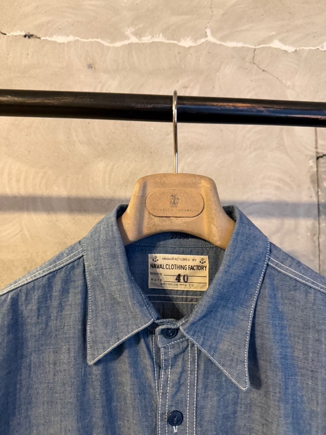 나발 클로딩 팩토리 오피셔 셔츠 100 상품이미지7