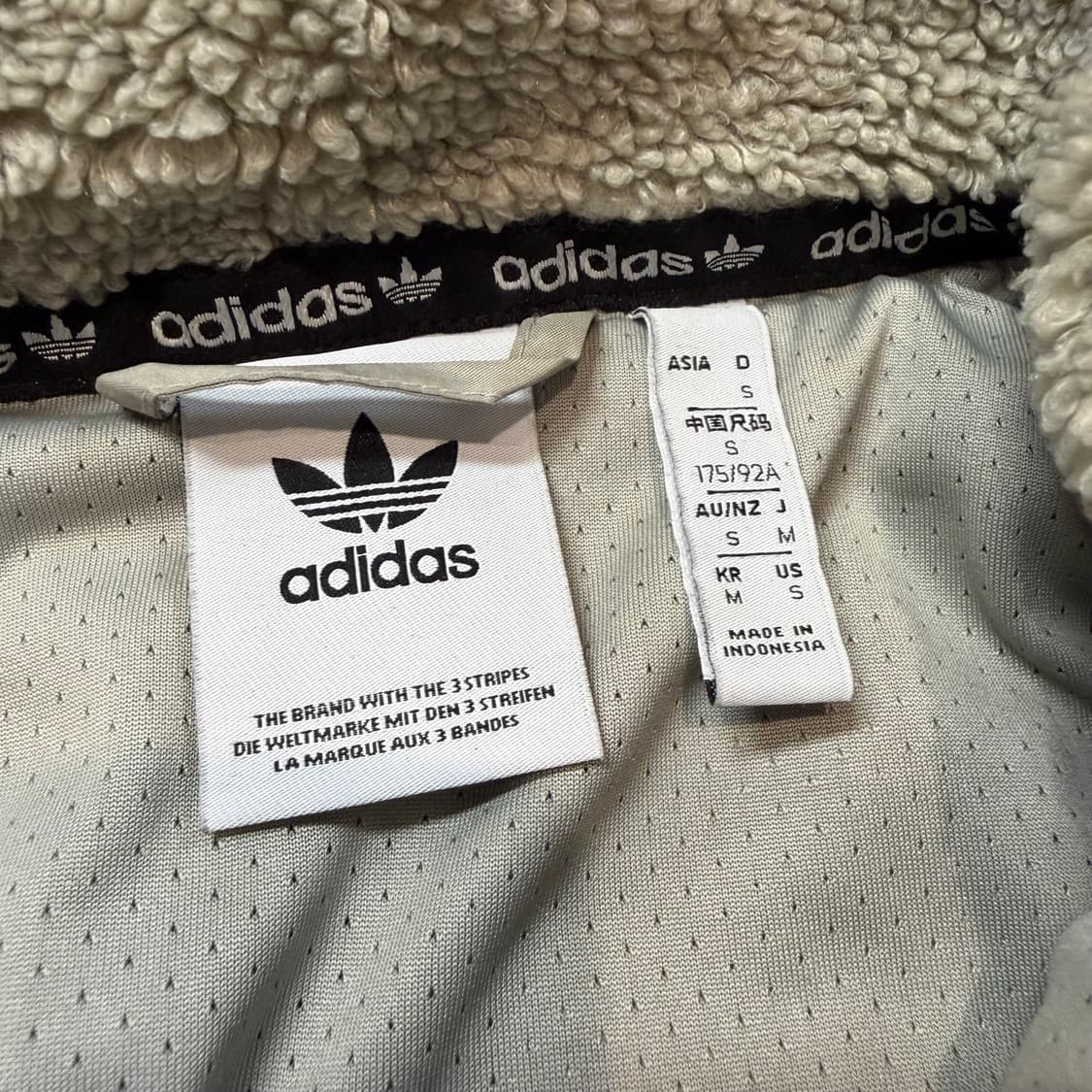 아디다스 플리스 집업  상품이미지3