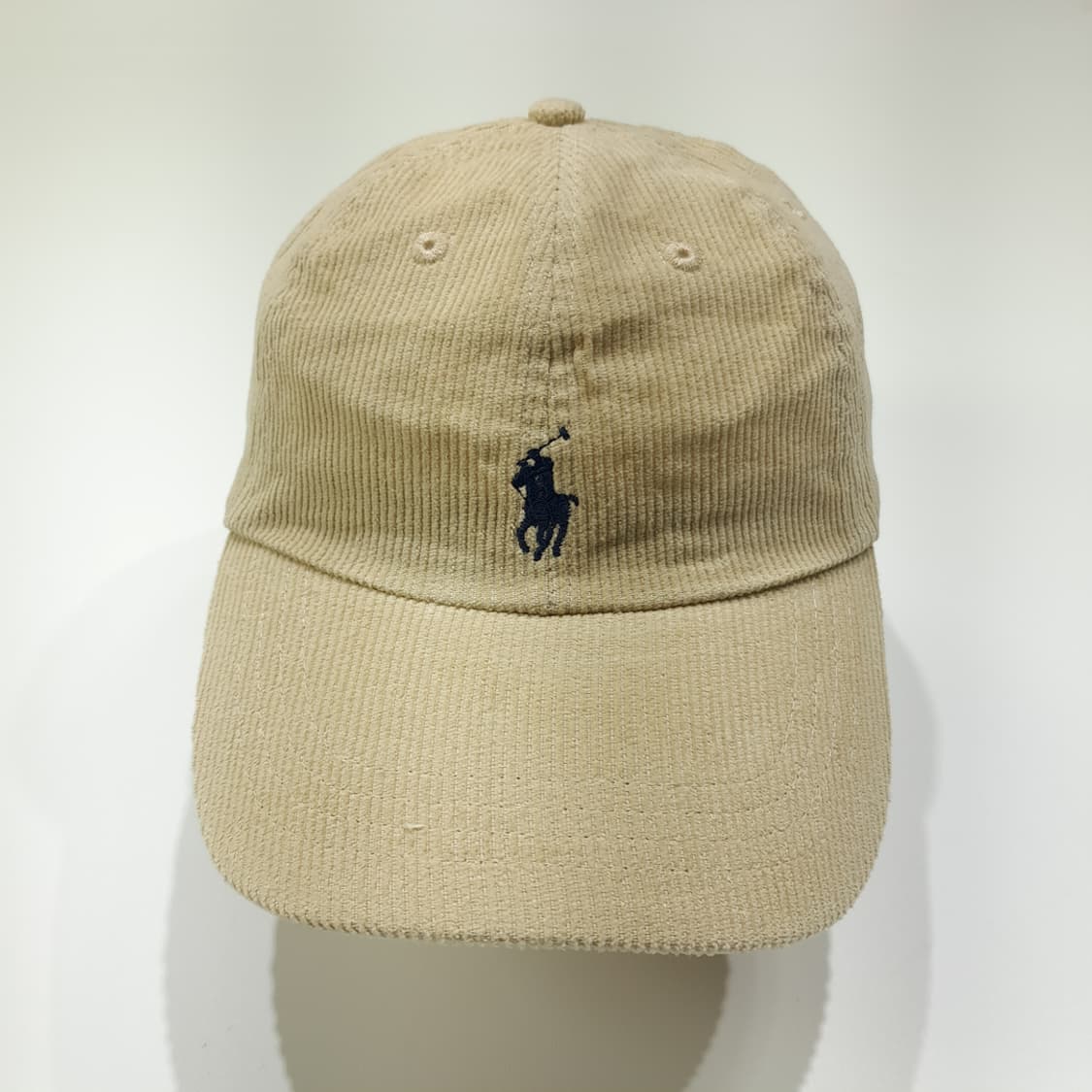 CL421 폴로 코듀로이 베이지 볼캡 모자 상품이미지3
