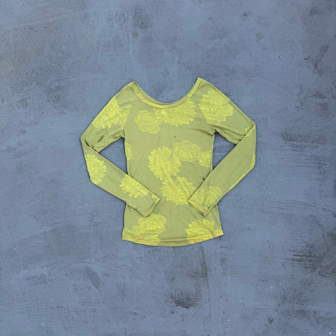 JPN vintage 플라워 슬리브 상품이미지1