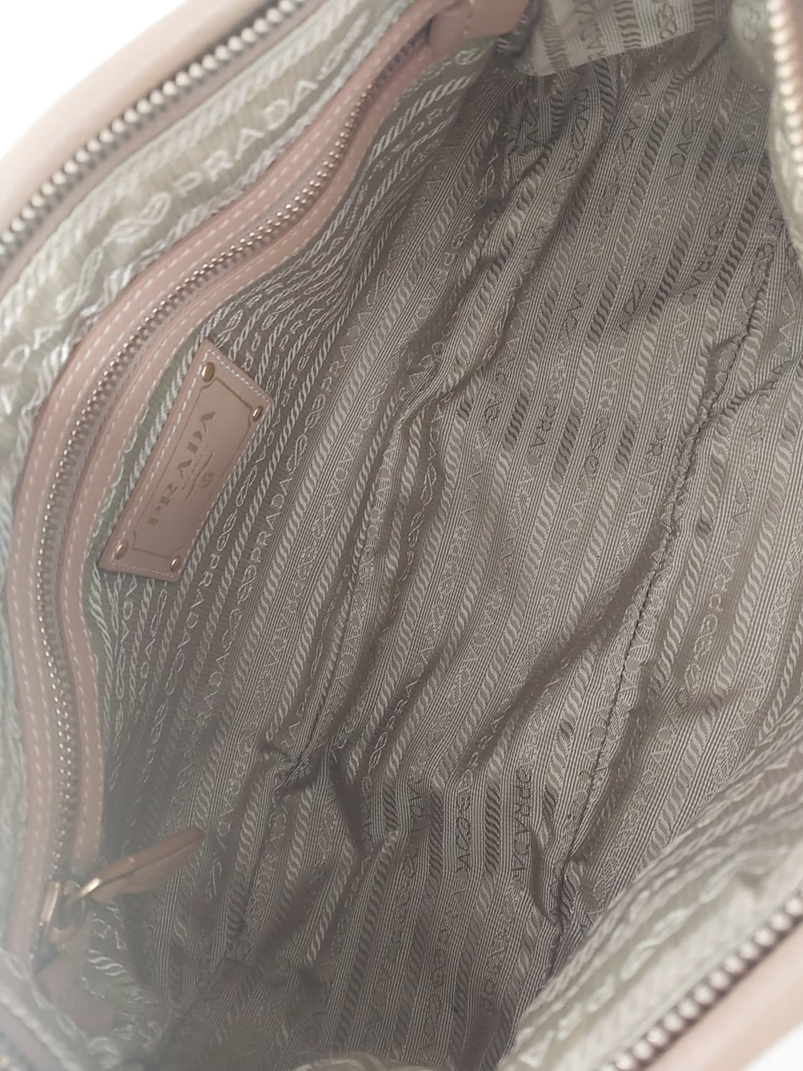 [정품] 프라다 자카드 캔버스 로고 투웨이백 상품이미지8