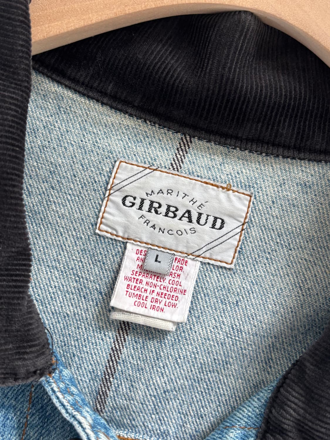 Marithe 마리떼 프랑소와 저버 90s 패턴 데님 자켓 상품이미지6