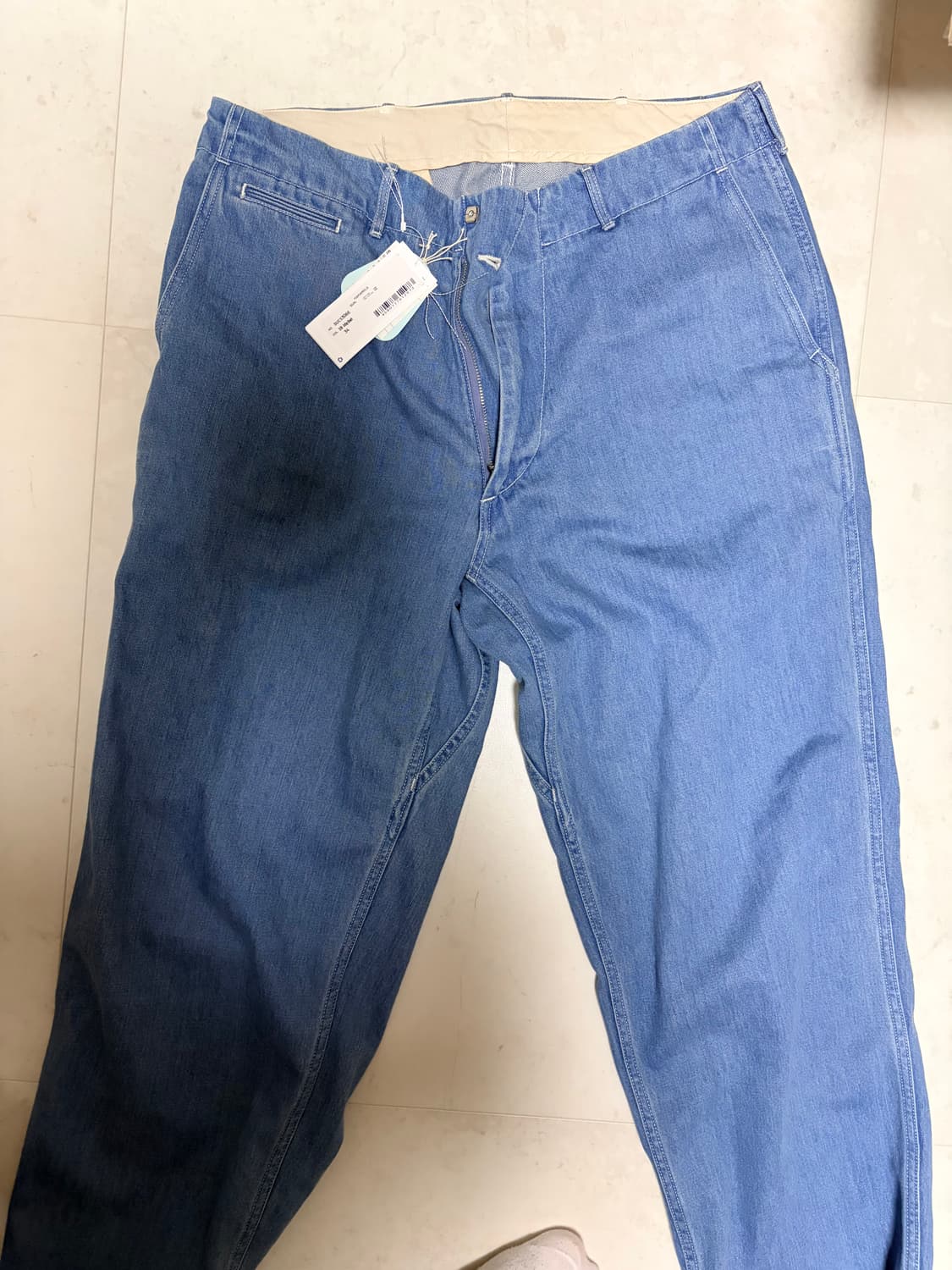 나나미카 와이드 34 Wide Denim Pants - Indigo Bl 상품이미지1