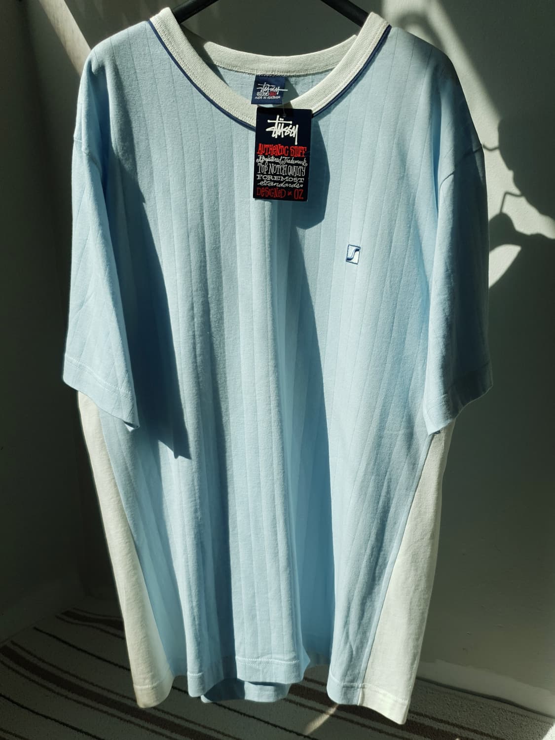 90s STUSSY football tee 상품이미지2
