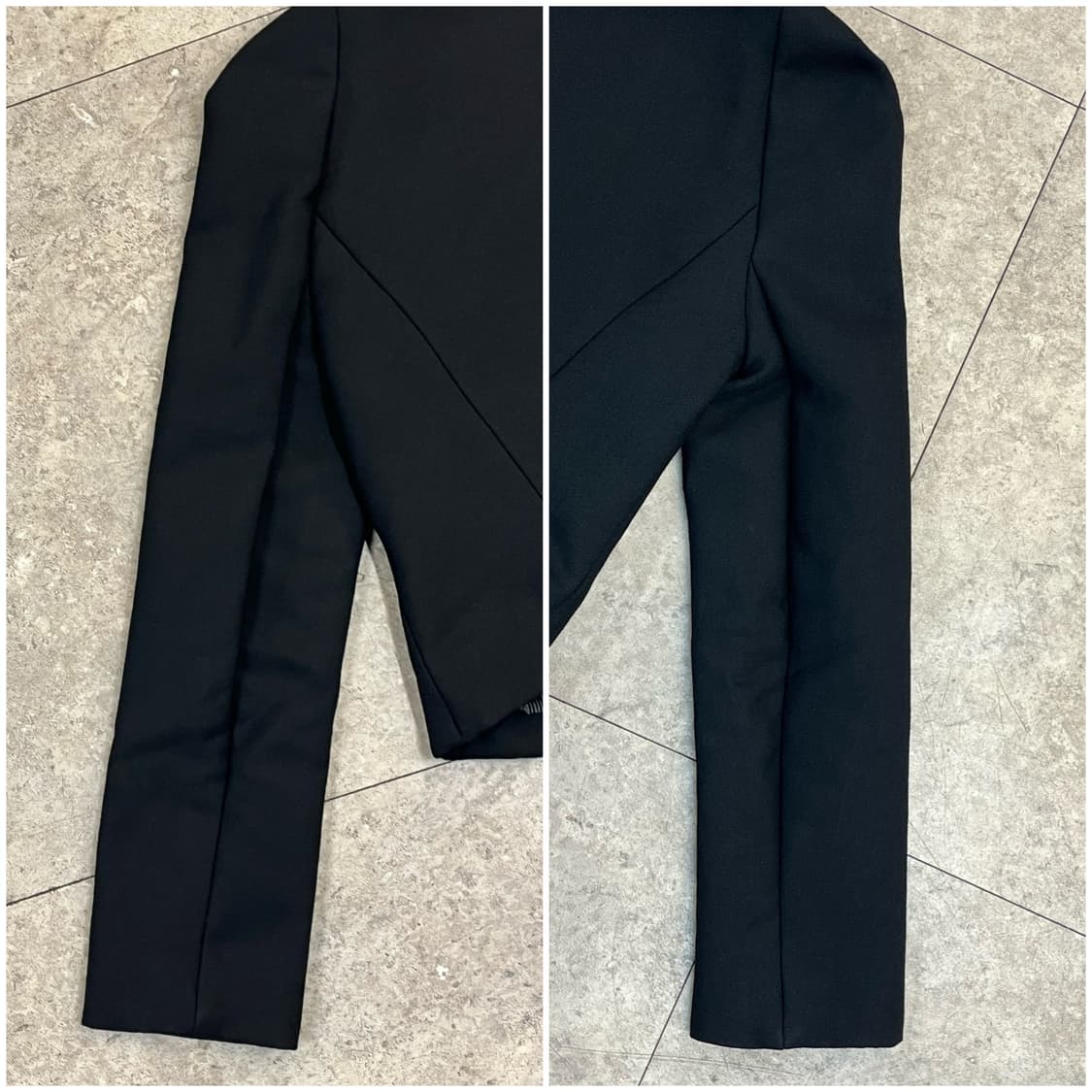 산드로 버튼 자켓 블랙 36 #csz3687 상품이미지9