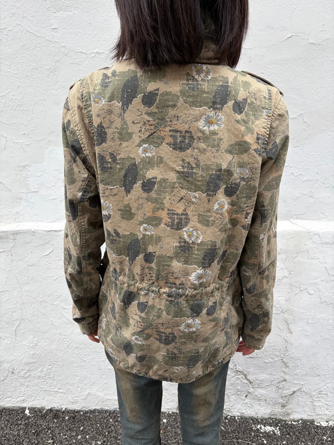 Jeep 플로럴 카모 필드 자켓 M 상품이미지4