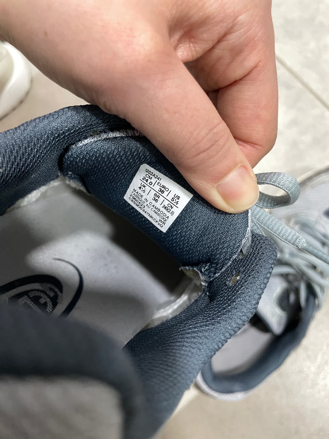 아식스 젤 1090 피드몬트그레이 상품이미지4