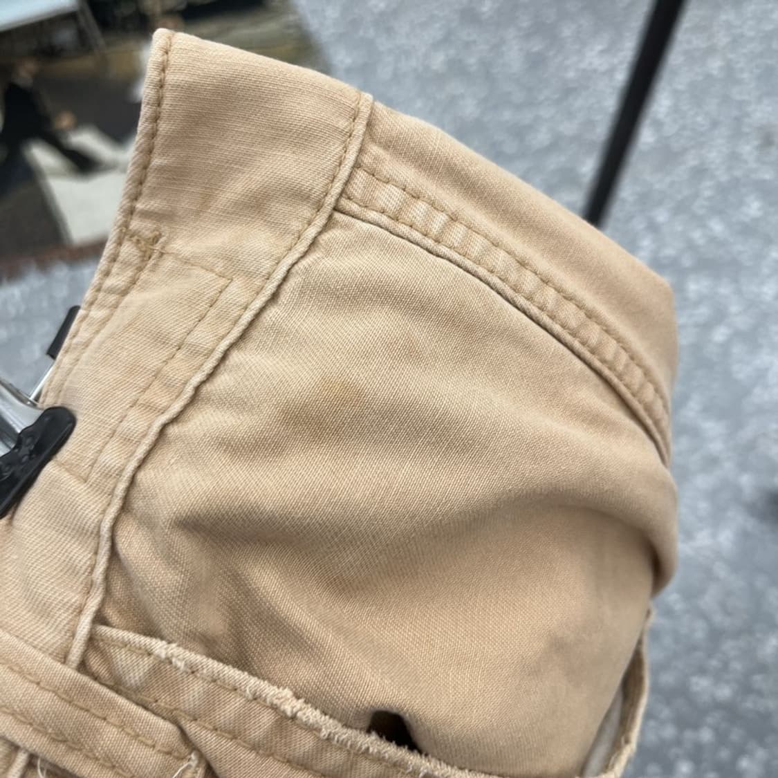 볼컴 빈티지 캐주얼 밀리터리 오트밀 버뮤다팬츠 M C11845 상품이미지9