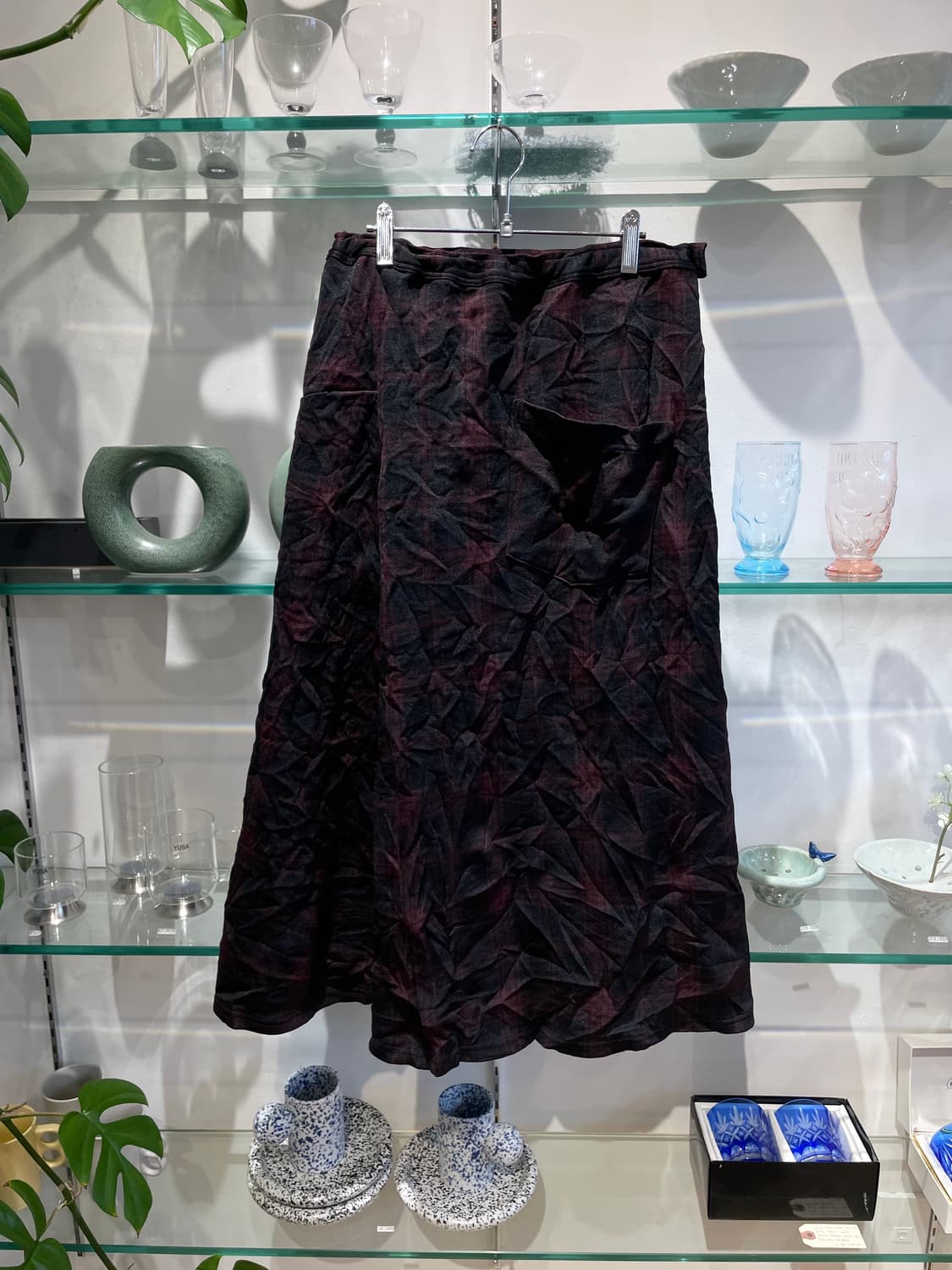 요지야마모토 Y’s wrinkled skirt 상품이미지2