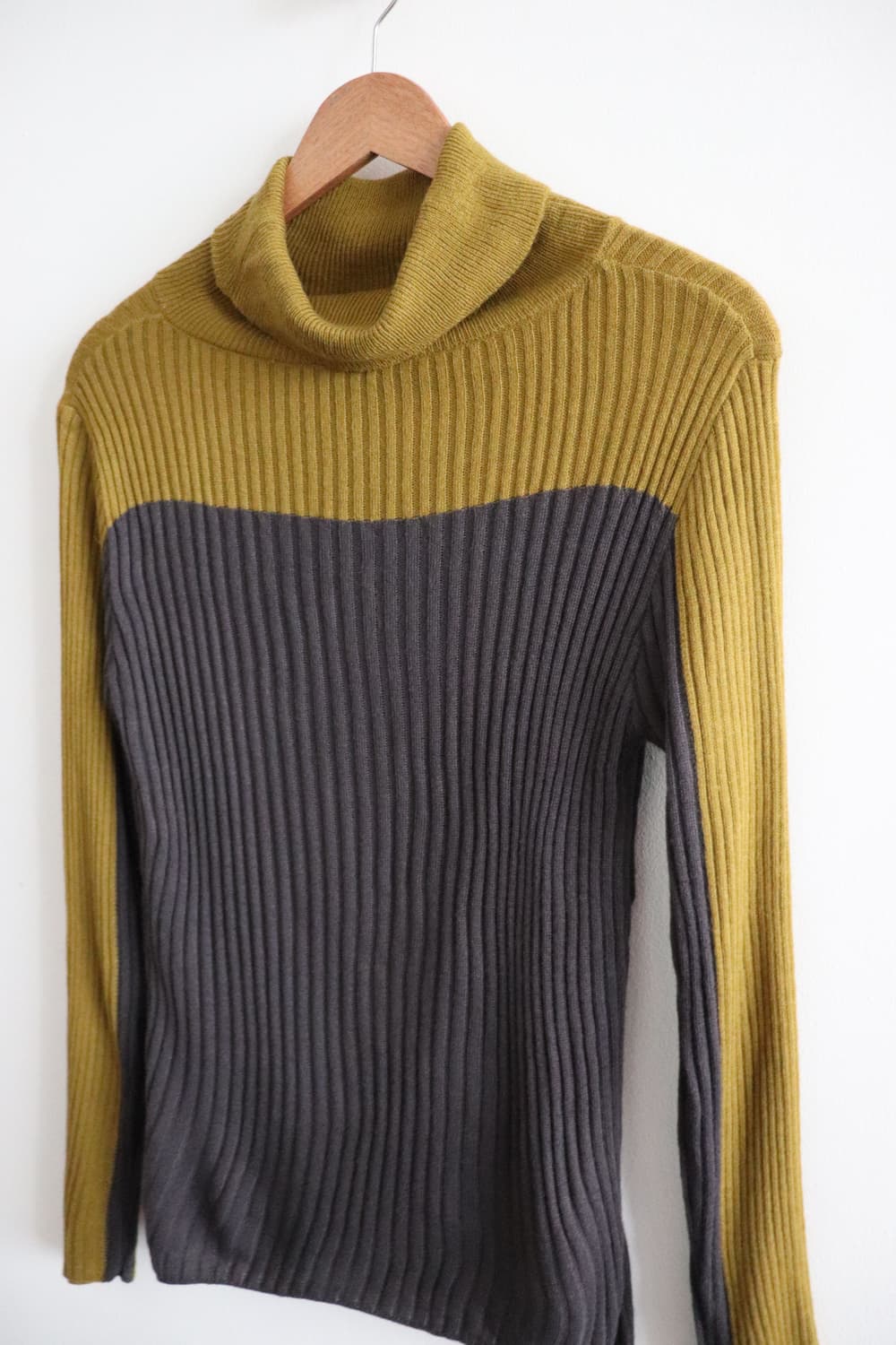 cepo olive gray rib knit 상품이미지5