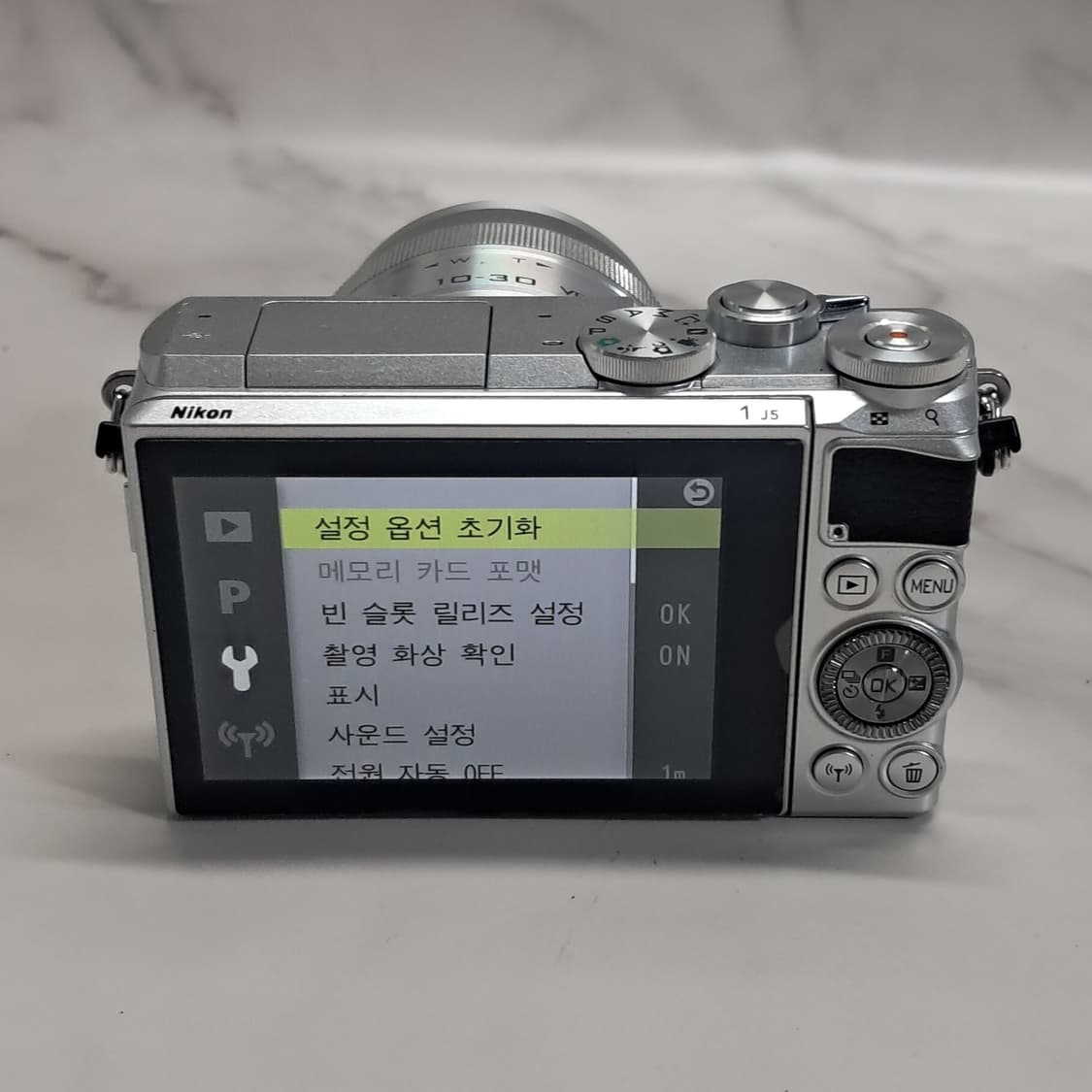 블핑지수&풀박스) Nikon1 J5 미러리스 /10-30mm 렌즈 상품이미지8