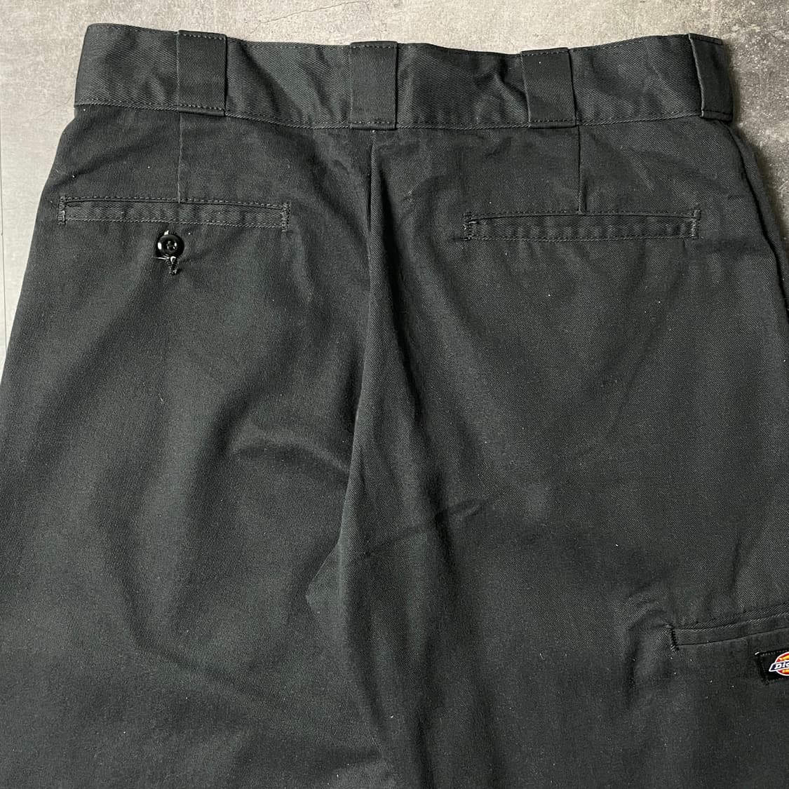DICKIES 디키즈 빈티지 블랙 더블니 워크 팬츠 A00873 상품이미지7