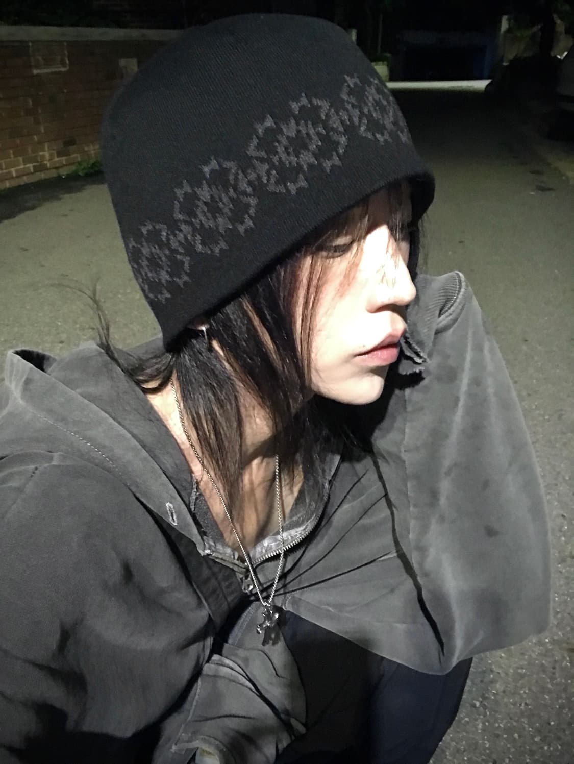 Ethnic jacquard beanie 상품이미지3