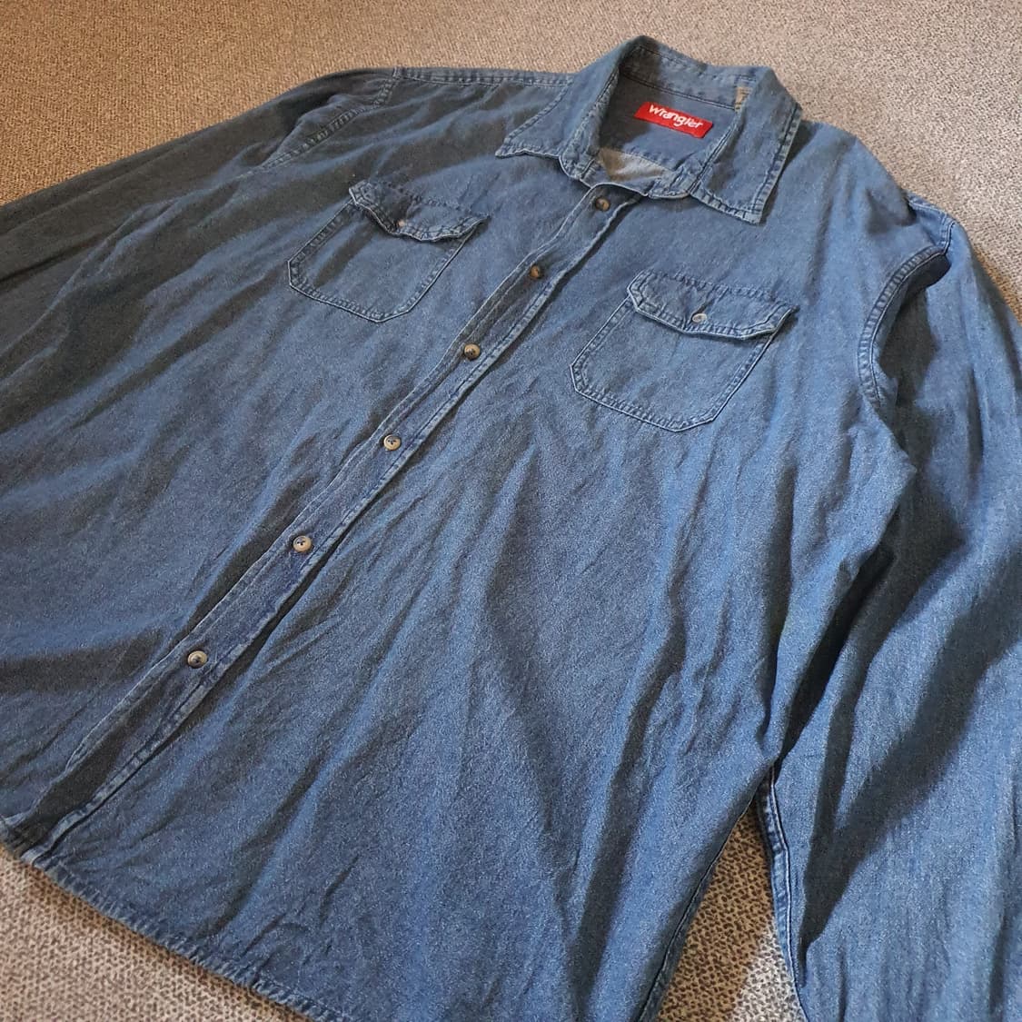 랭글러 데님 셔츠 no.47 상품이미지2