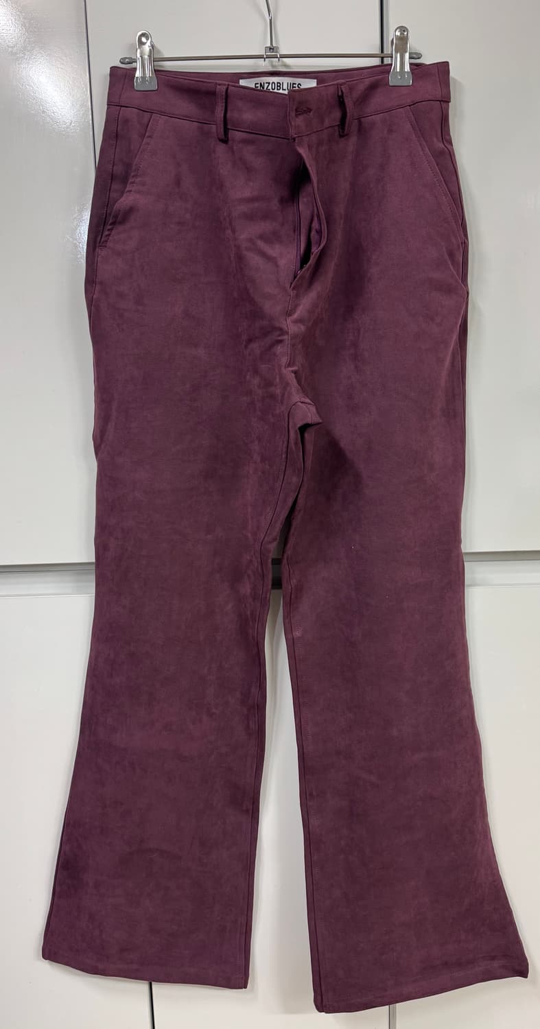 엔조블루스 스웨이드 부츠컷 팬츠 상품이미지5