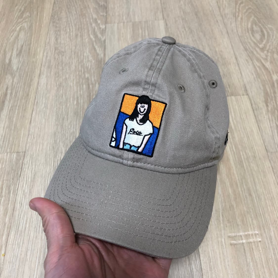 (OS) 뉴에라 X 페이스오카 페이스 걸 언스트럭쳐 볼캡 베이지 상품이미지10