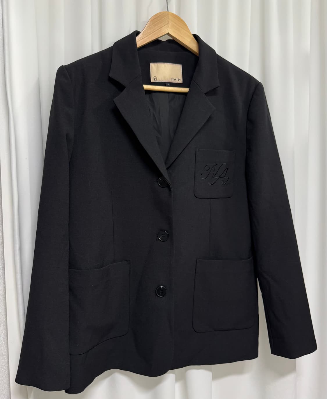 NAIN 나인 블랙 자켓 상품이미지3
