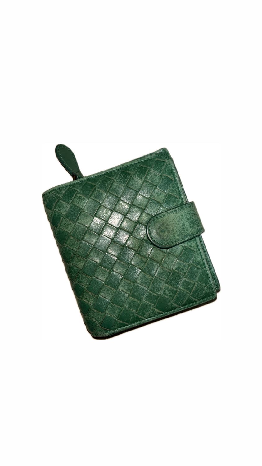 Bottega Veneta 인트레치아토 반지갑 green 상품이미지2