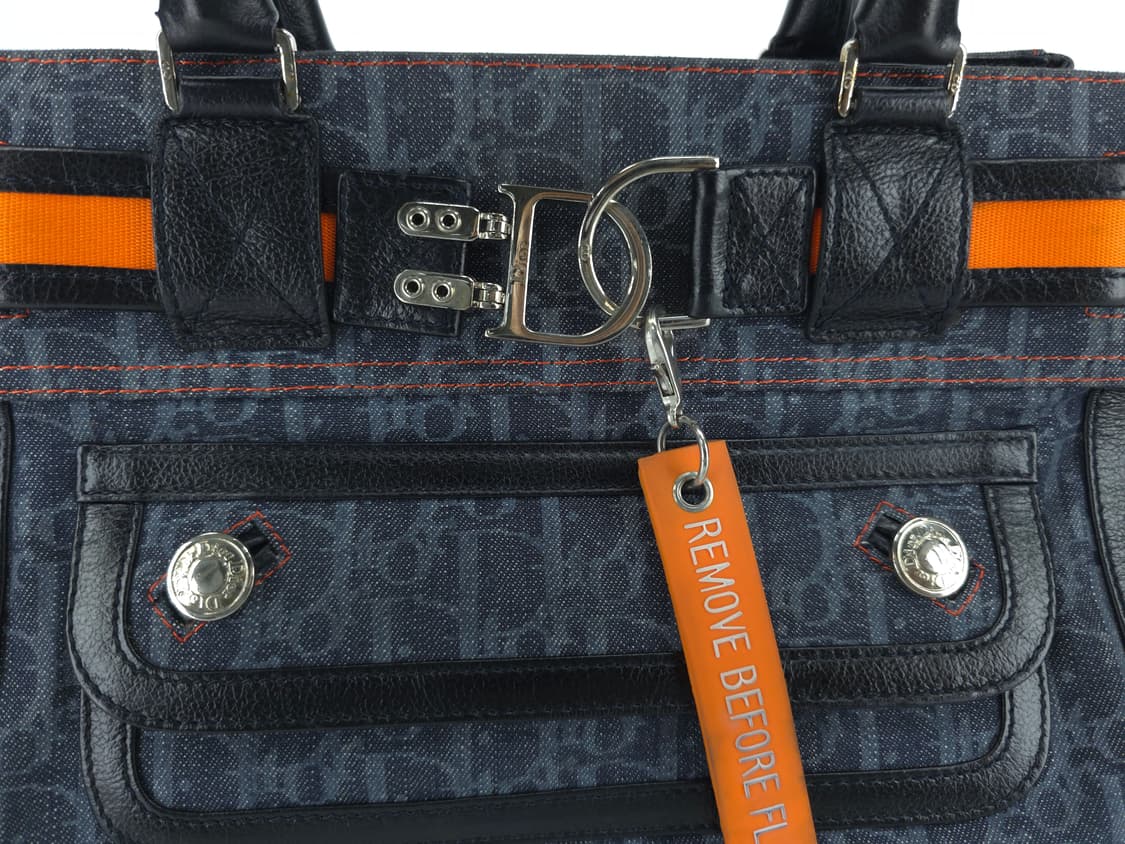 크리스챤디올 데님 플라이트 토트백 블루
 상품이미지10