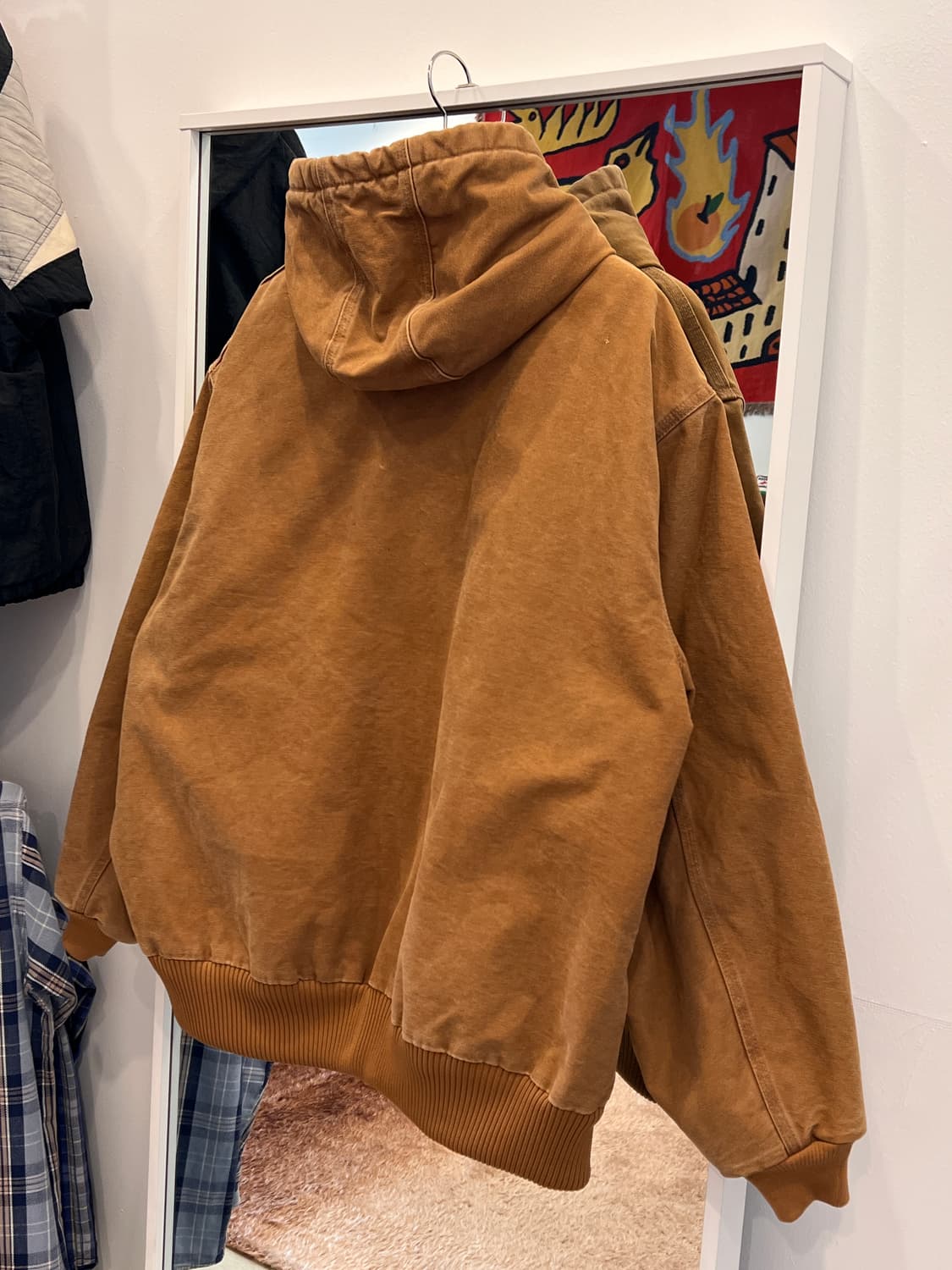 Carhartt 칼하트 덕 액티브 후드 워크 자켓 상품이미지6