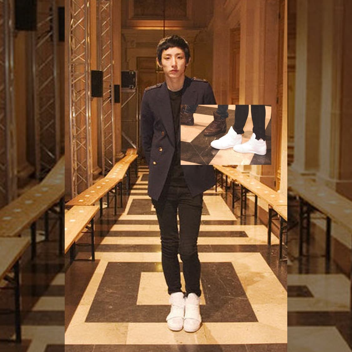 리복 준지 엑소핏 하이 2 플러스 V 250 ( 245 240 ) 상품이미지4