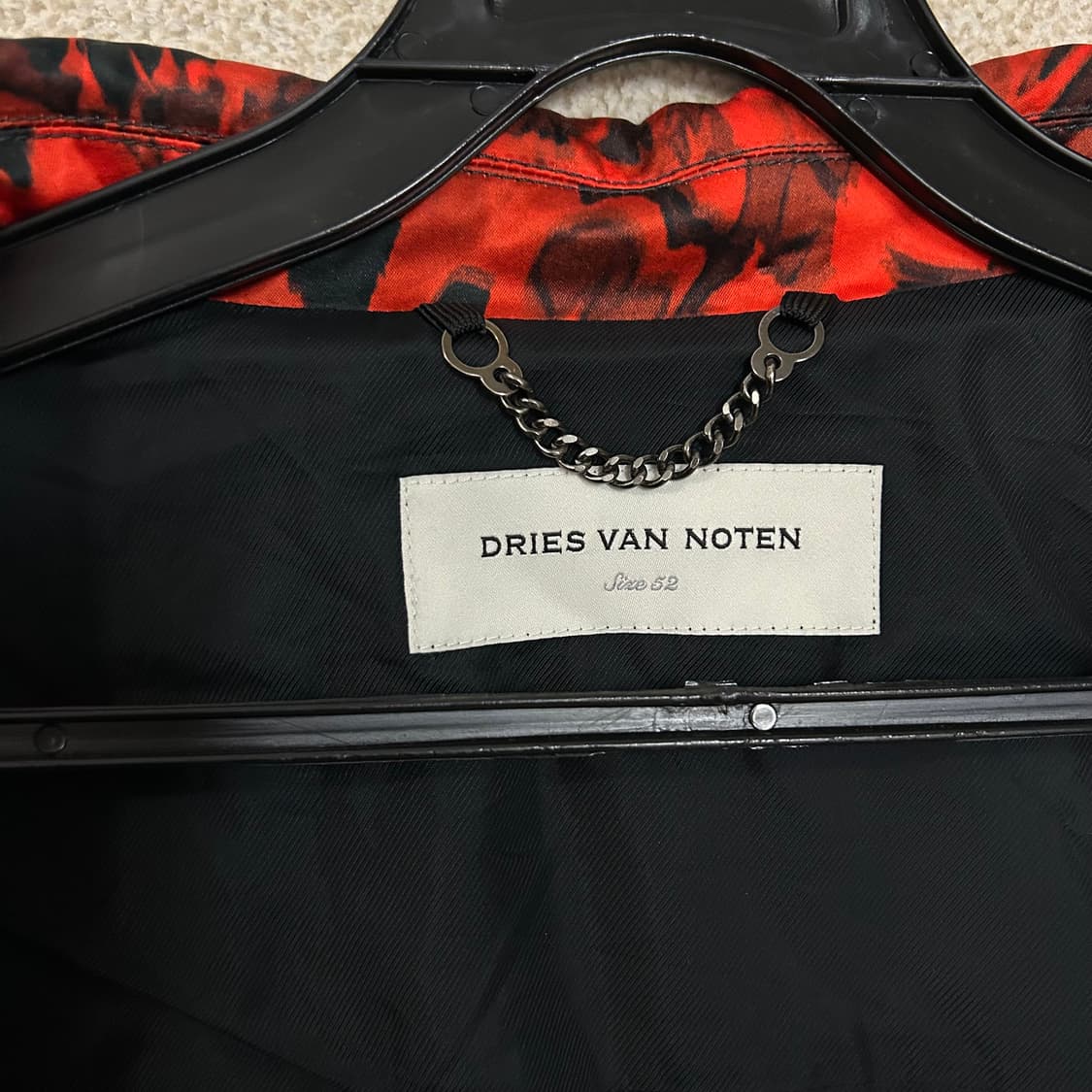 (M~L) 드리스 반 노튼 플로럴 프린트 자켓 상품이미지8