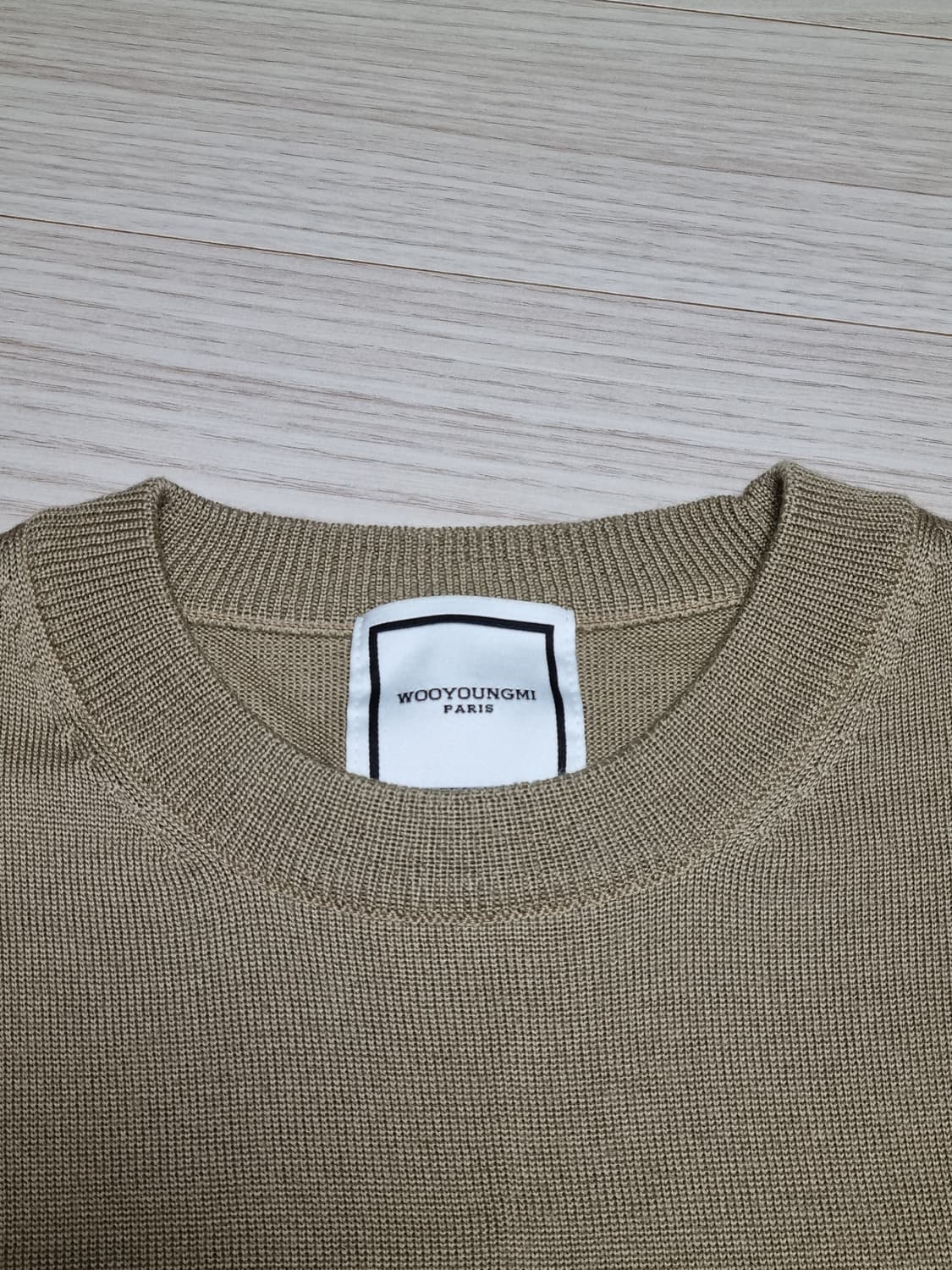 우영미 절개 니트 상품이미지3