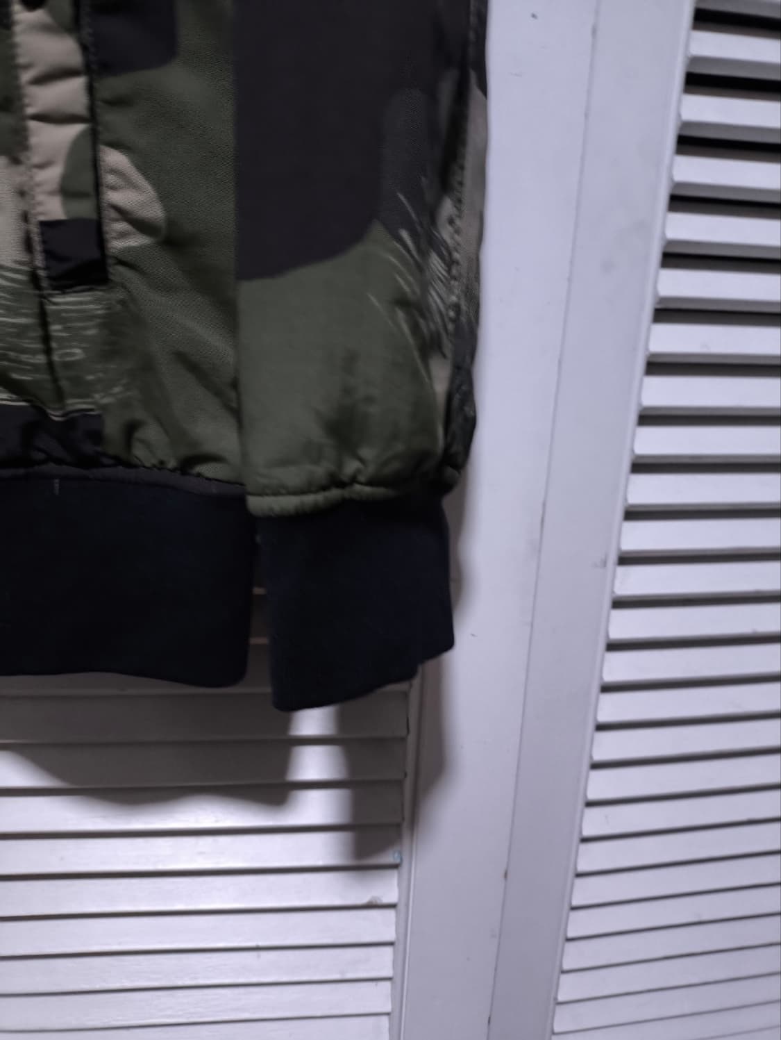 오버핏M 퀵실버 카모플라쥬 봄버자켓 상품이미지5