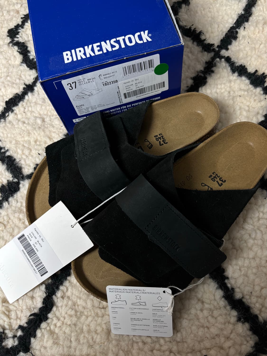 버켄스탁 교토 37 새상품 상품이미지1