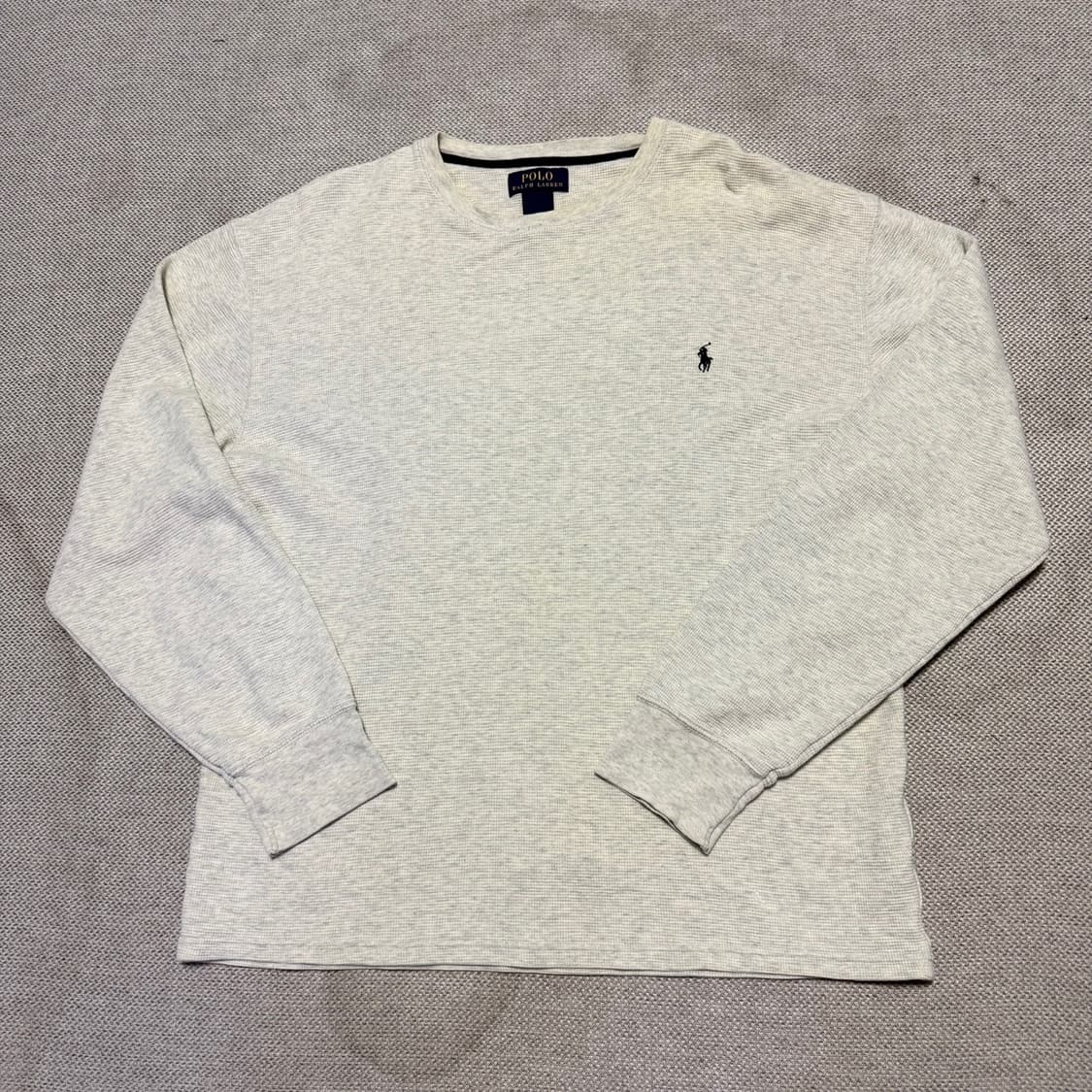 폴로 랄프로렌 와플 롱 슬리브 상품이미지1